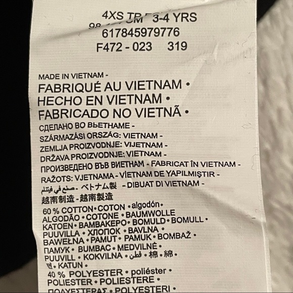 Girls Nike Smiley Face Cropped Hoodie - Picture 7 of 9